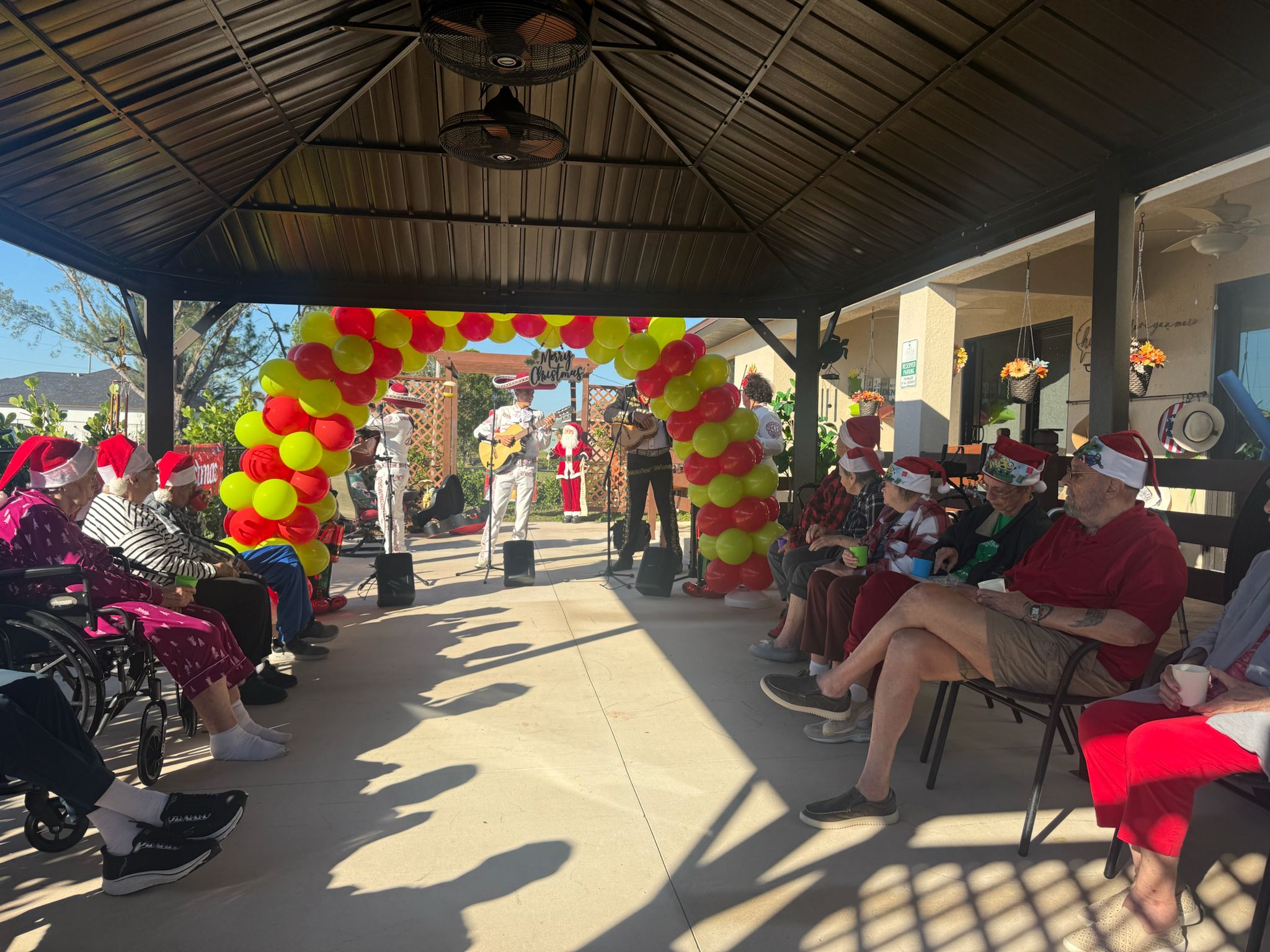 Christmas celebration at Cape Coral ALF