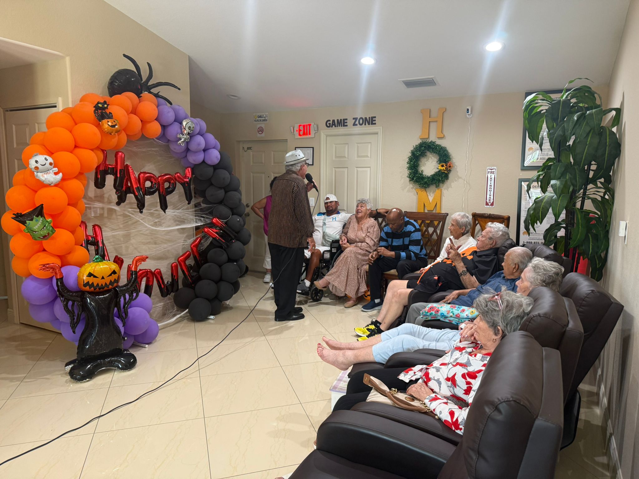 Halloween celebration at Cape Coral ALF