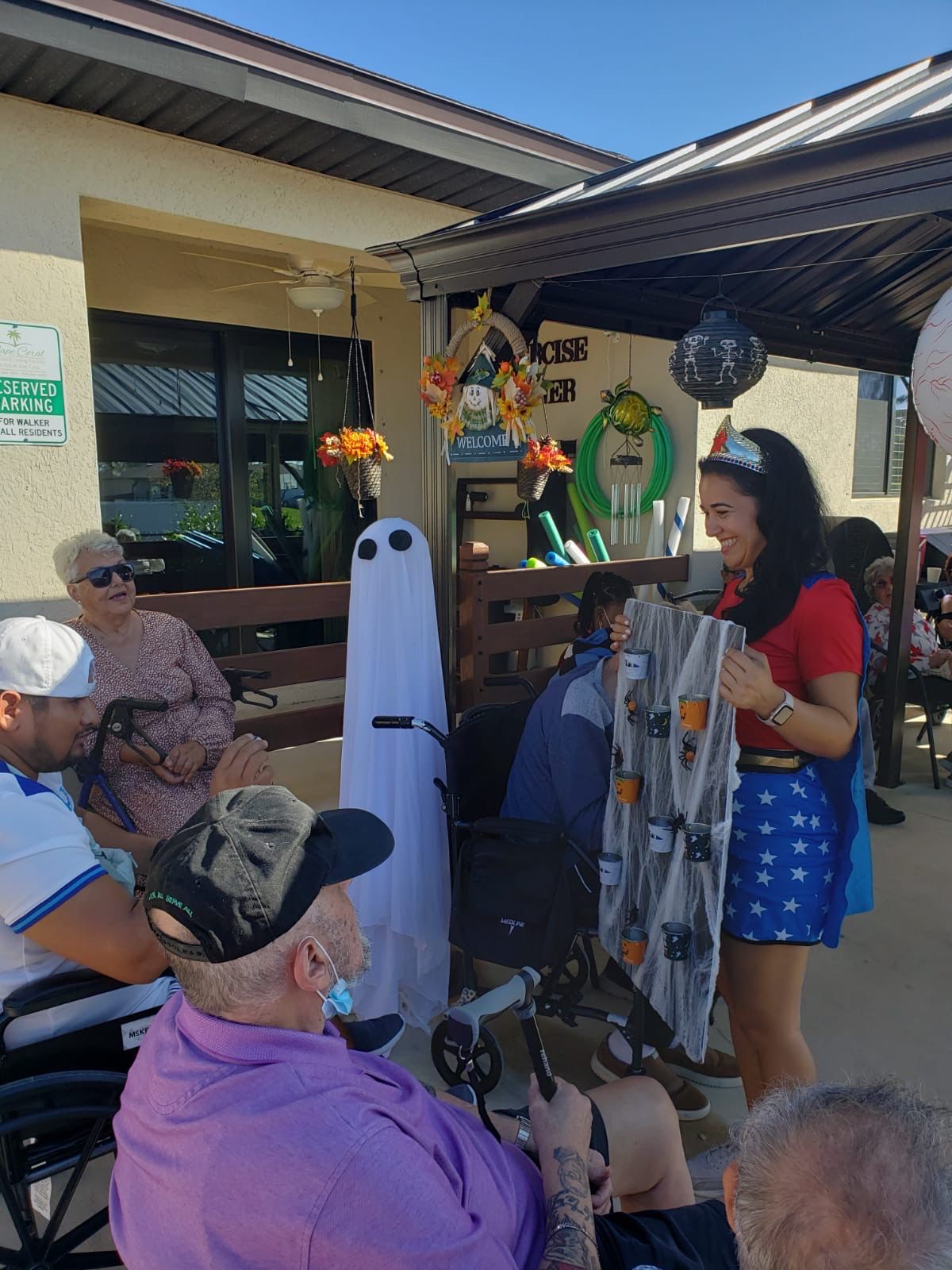 Halloween celebration at Cape Coral ALF