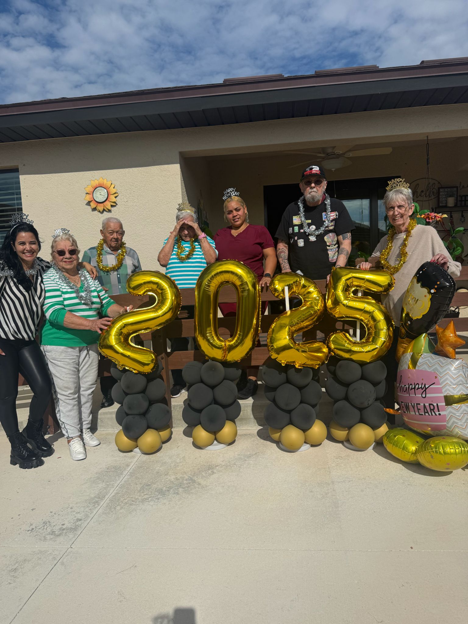 New Year's celebration at Cape Coral ALF