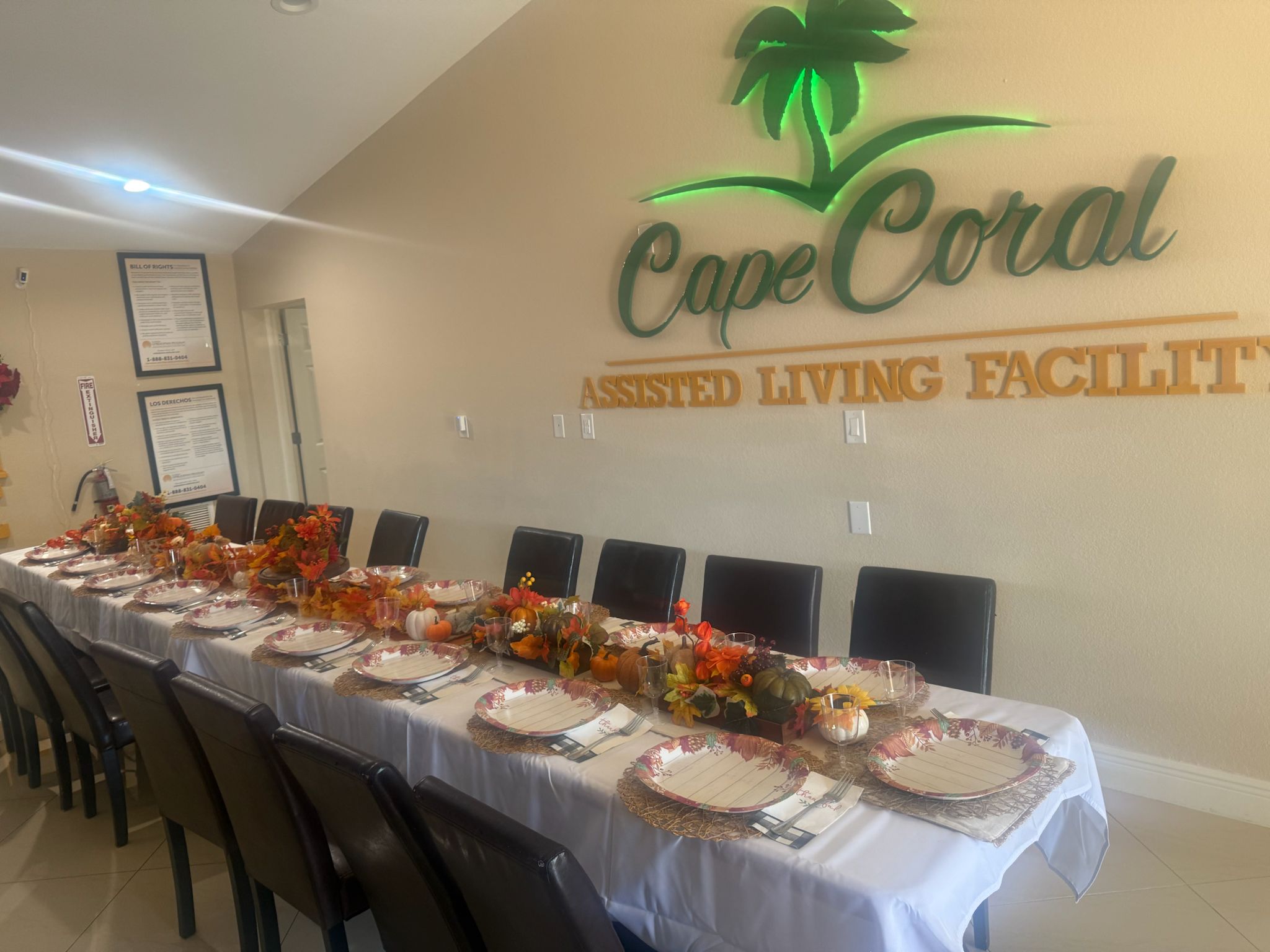 Thanksgiving celebration at Cape Coral ALF